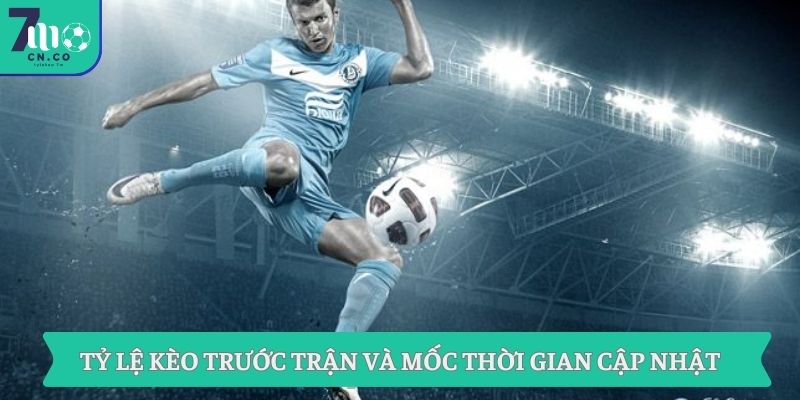 Tỷ Lệ Kèo 7M Hôm Nay – Theo Dõi Biến Động Kèo Chuẩn Xác 8 Tỷ lệ kèo trước trận và mốc thời gian cập nhật