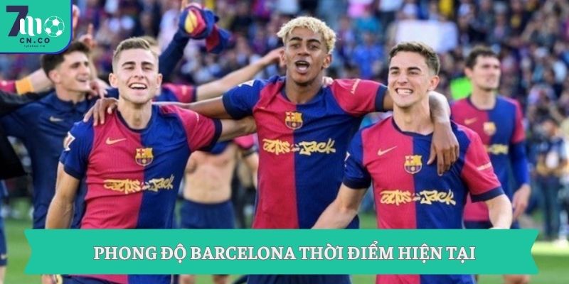 Phong độ Barcelona thời điểm hiện tại