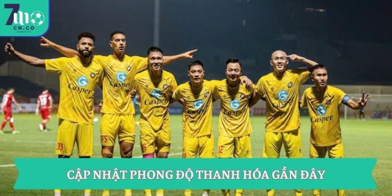 Cập nhật phong độ Thanh Hóa gần đây