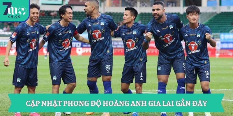 Cập nhật phong độ Hoàng Anh Gia Lai gần đây