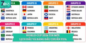 World Cup 2026 Tin Mới Lịch Đấu Và Bảng Đấu Chuẩn FIFA